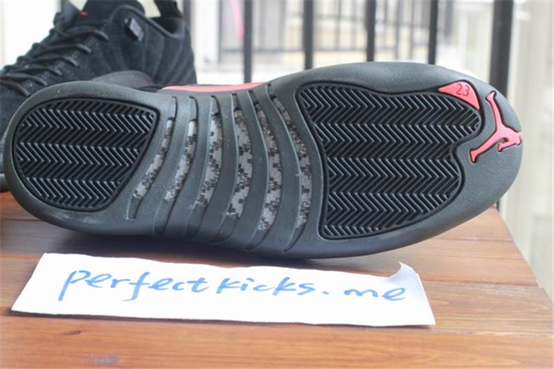 Authentic Air Jordan 12 Low BlackMax Orange